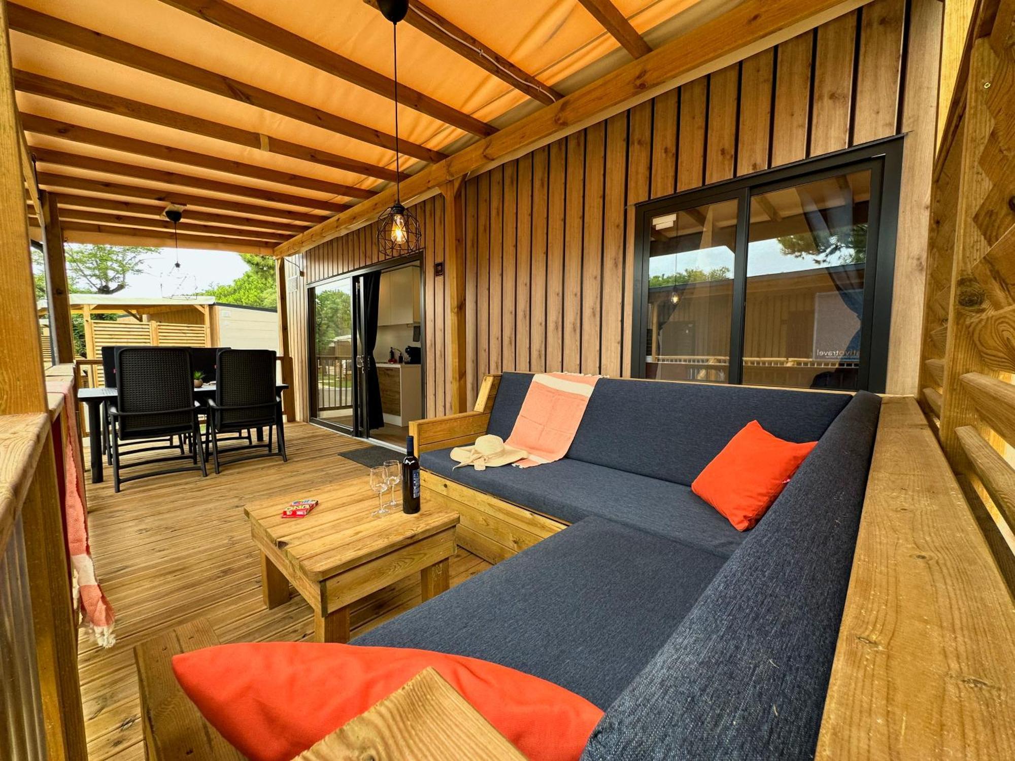 Estivo Premium Deluxe Mobile Homes On Camping Malibu Beach Lido di Jesolo Exterior photo