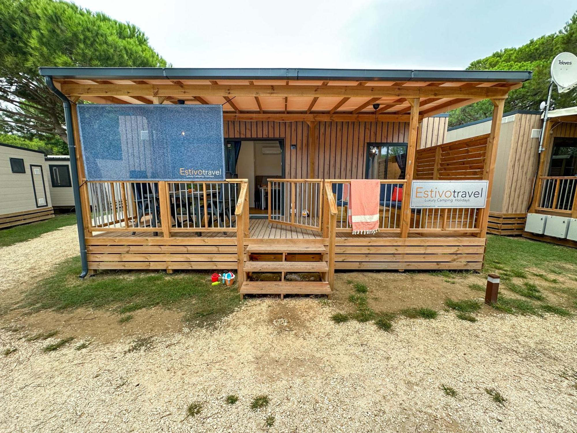 Estivo Premium Deluxe Mobile Homes On Camping Malibu Beach Lido di Jesolo Exterior photo